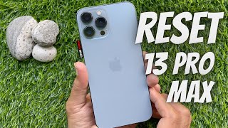 How to Factory Reset Your iPhone 13 Pro Max and Wipe All Data [upl. by Anibla]