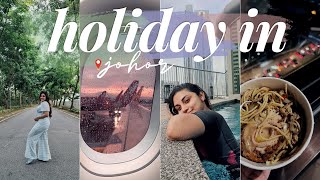 johor vlog  staycation at trove hotel retail therapy at JPO Puteri Harbour trendy cafe adventure [upl. by Carola]