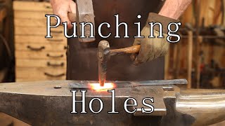 Fundamentals of Blacksmithing  Punching Holes [upl. by Andres]