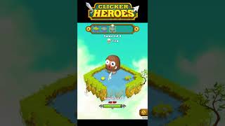 Clicker Heroes Level 3 gameplay [upl. by Ahsinar]