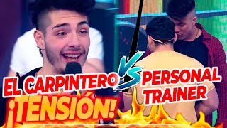 ¡SE PICÓ EL CARPINTERO LE PUSO LOS PUNTOS AL PERSONAL TRAINER [upl. by Ahseret362]