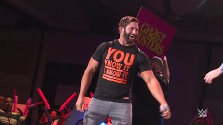 Zack Ryder becomes a Ghostbuster at Funko Fundays 2018 [upl. by Gilead649]