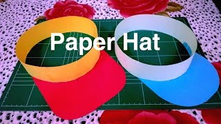 How to make paper hat  DIY [upl. by Kraus]