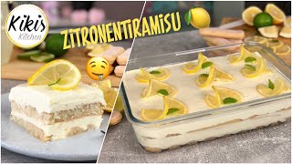 REZEPT Zitronentiramisu mit einer Geheimzutat 😍 Fruchtiges Tiramisu einfach und lecker [upl. by Iclek481]