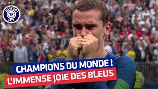 Coupe du monde  la joie des Bleus après la victoire [upl. by Kawasaki]