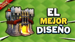 Diseño INCREÍBLE para Aldea AYUNTAMIENTO Nivel 11 Clash of Clans  TH11 🚀 [upl. by Dickerson]