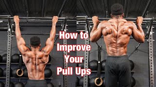 HOW TO GET YOUR FIRST PULL UP  EASY STEPS TO IMPROVE YOUR PULL UPS Beginners amp Progressions [upl. by Htez]