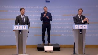 28 mei 2021 integrale persconferentie premier Rutte en minister De Jonge [upl. by Ankeny]