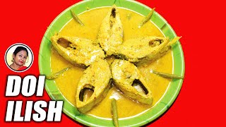 দই ইলিশের সেরা রেসিপি সবচেয়ে সহজে  Perfect Doi Ilish Recipe  Hilsa Fish Recipe  Shampas Kitchen [upl. by Attennot]