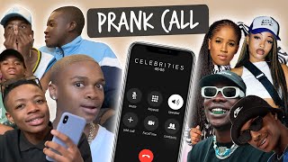 CELEBRITY PRANK CALL FT TheBoyzRSA  Reggie Mohlabi [upl. by Lorilyn778]