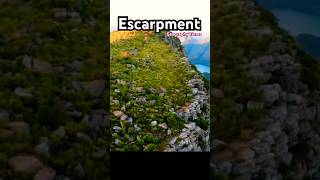 Escarpment Explained geography [upl. by Erdnad38]