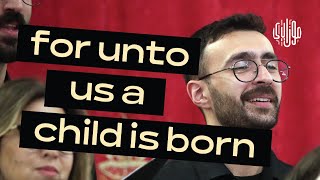 Mosaica Singers  For Unto Us a Child is Born from Handels Messiah جوقة موزاييكا [upl. by Lemra948]