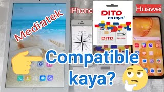 DITO SIM ACTIVATION  DITO SIM CARD COMPATIBLE PHONES  SPEED TEST  DITO SIM SETUP [upl. by Uht473]