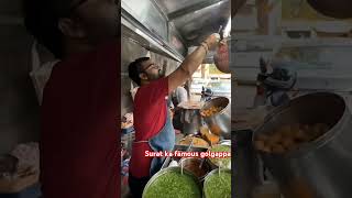 Surat ka famous golgappa streetfood indianstreetfood foodie indianfoodyoutubeshorts shortvideo [upl. by Melvyn]