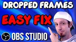 How to Fix Lag and Dropped Frames  OBS Studio 2023 [upl. by Ocirred584]