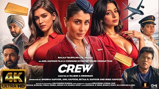 Crew Full HD Movie in Hindi  Kareena Kapoor  Tabu  Kriti Sanon  Diljit D  OTT Facts amp Review [upl. by Oniliuqnart]