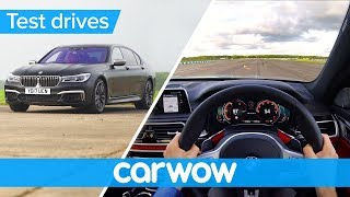 BMW M760Li xDrive V12 2018 POV review  Test Drives [upl. by Medorra]