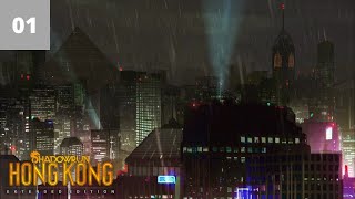 Shadowrun Hong Kong 100 Hard Walkthrough Part 1  Hard Landing No Commentary [upl. by Levitus]