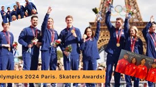 Olympics 2024 Paris 2022 Olympic US figure skating team finally received its gold medals [upl. by Lamahj]