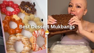 DESSERT MUKBANG ASMR  TIKTOK FOOD COMPILATION  Super Satisfying [upl. by Ahsa]