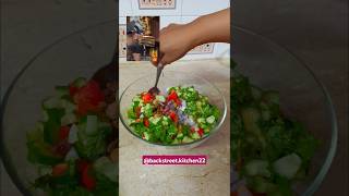 Healthy high protein salad by Nitesh Soni Fitness  Backstreet Kitchen shorts [upl. by Akcirederf]