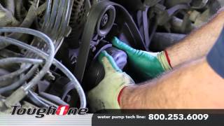 How to do a Water Pump Installation for a Ford 46L V8  Advance Auto Parts [upl. by Zales669]