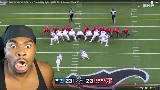 LIONS FAN REACTS TO Detroit Lions vs Houston Texans Game Highlights  NFL 2024 Season Week 10 [upl. by Ronny318]