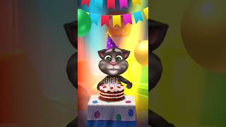 Happy birthday mytalkingtom talkingcat shots funny [upl. by Vano]