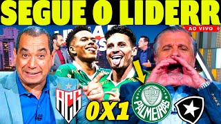 PALMEIRAS RUMO AO TRI BOTAFOGO PIPOCA E O PALMEIRAS É O LIDER DO CAMPEONATO BRASILEIRO [upl. by Zola953]