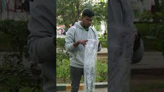 Can You Fill This in 30 Seconds Science Challenge  Bernoullis Principle  LMES experiment [upl. by Asil]