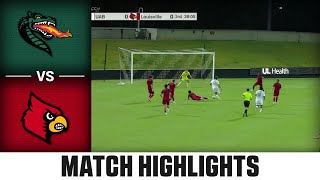 UAB vs Louisville Match Highlights  2024 ACC Mens Soccer [upl. by Aicad]