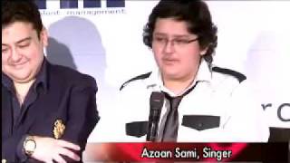 Adnan Sami launches his son Azaan Sami [upl. by Ahseei520]