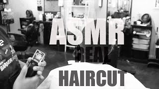 Real Haircut ASMR Clipper and Brush Sounds NO TALKING [upl. by Marnia]