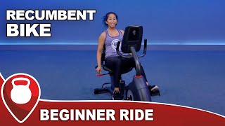 Beginner Recumbent Bike  Express Ride  Fitscope Studio [upl. by Nataline]