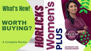 New Horlicks Womens Plus Honest Review  Benefits and Taste of Horlicks Womens Plus  You Can COOK [upl. by Olram]