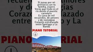 Puente carretero CHACARERA  tutorial LETRA [upl. by Lochner105]