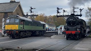 North Yorkshire Moors Railway  30th amp 31st October 2024 [upl. by Llered631]