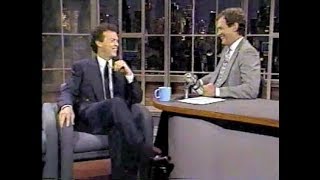 Michael Keaton Talks About quotNight Shiftquot And Bazooka Joe  Letterman [upl. by Ahsenauj]