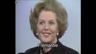 Margaret Thatcher  Prime Minister  1980s Politics  Conservative party  TV Eye  1982 [upl. by Deeanne447]