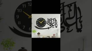 Beautiful wall clock ⏰ designsdecorideasdesignsdecorationsshortsyoutubeshorts [upl. by Farhsa]