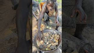 It’s fantastic Delicious Lunch 😋😮🥘 Have you tried this food‼️ It’s Amazing hadzabetribe food [upl. by Coffeng]