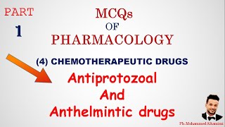 Antiprotozoal and anthelmintic drugs MCQspharmacology part1 [upl. by Guibert]