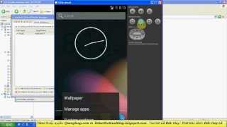 Giả lập android trên pc win XP win 7 win 8  Hướng dẫn chi tiết [upl. by Sonnnie]