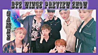 INDO SUB  BTS WINGS preview SHOW  GAMES [upl. by Dang]