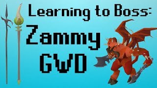 OSRS Learning to Boss  Zammy GWD with EVScape [upl. by Etnuaed]