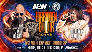 FULL MATCH  Jon Moxley vs Tetsuya Naito AEW NJPW Forbidden Door 2024 [upl. by Llewxam]