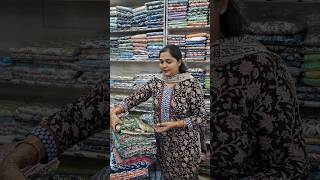 Handblock Cotton Maheshwari Chanderi Kantha Suit ajrakh shorts shortvideo ytshorts cottonsuits [upl. by Nihi]