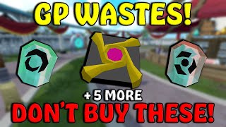 You SHOULDNT BUY These Items  BIG GP Wastes [upl. by Keli]