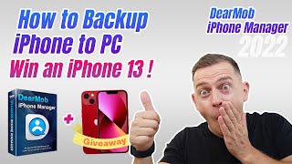 How to Backup iPhone to PC  DearMob iPhone Manager  Win iPhone 13 [upl. by Iives443]