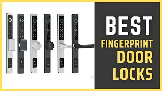 Best Smart Door Lock  Waterproof Biometric Fingerprint Locks [upl. by Carbo]